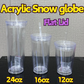 Acrylic V Shape Snowglobe | Blanks