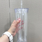 Acrylic V Shape Snowglobe | Blanks