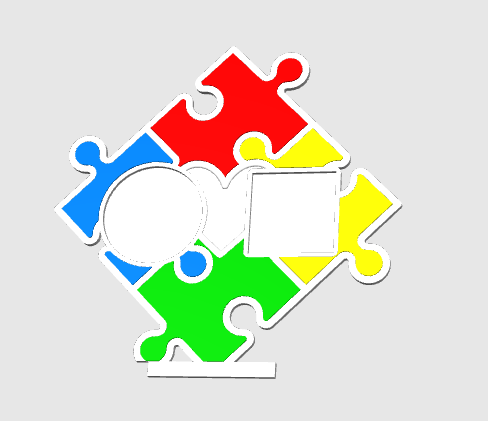 NFC Stand Puzzle Backing