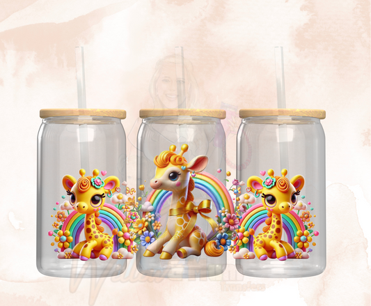 UV DTF 16OZ WRAP - ANIMALS 43 - Giraffes