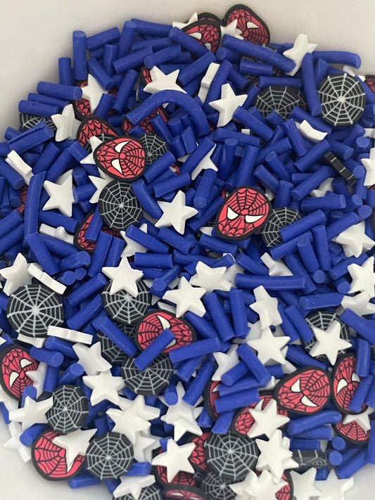 Glitter - Clay Slices | Spider Man