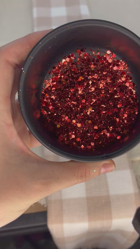 Glitter | Crimson | Bag 50g