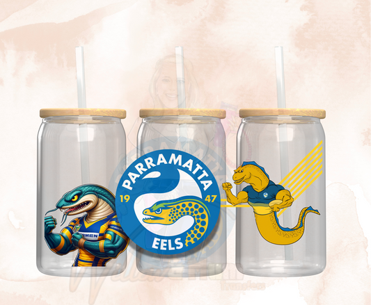 2025 |UV DTF 16OZ WRAP - Sports NRL - Eels